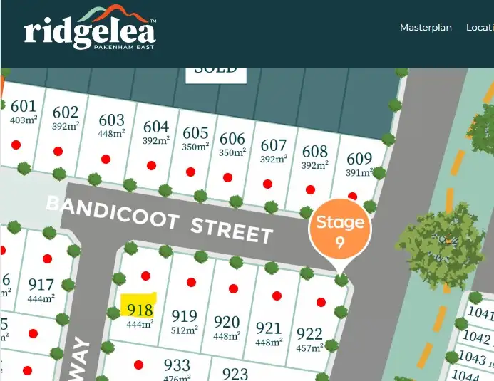 Lot 918, 9 Bandicoot Street, Nar Nar Goon VIC 3812