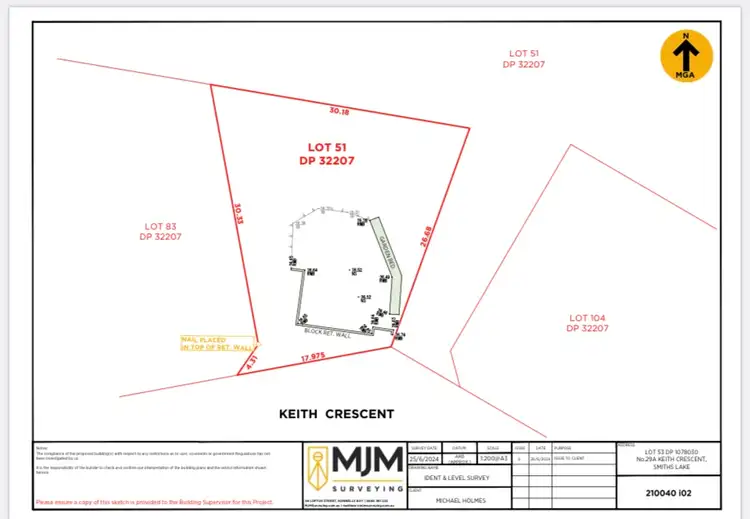 Third view of Homely land listing, 29A Keith Crescent, Smiths Lake NSW 2428