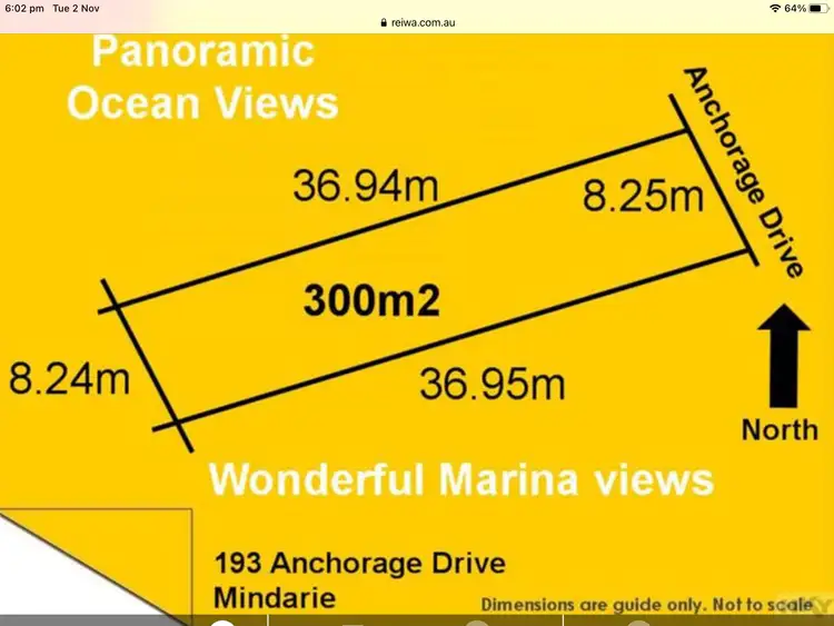 Second view of Homely land listing, 193 Anchorage Drive, Mindarie WA 6030