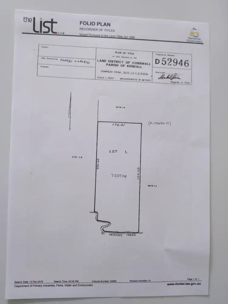 Third view of Homely land listing, Address available on request
