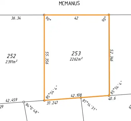 Main view of Homely land listing, Lot 253, 7 McManus Circuit, Witchcliffe WA 6286