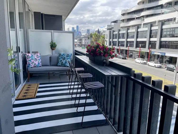 Second view of Homely apartment listing, 212/101 Bay Street, Port Melbourne VIC 3207