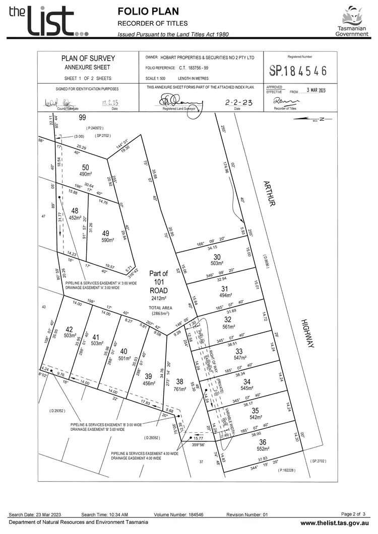Fifth view of Homely land listing, Lot 50 Federation Drive, Sorell TAS 7172