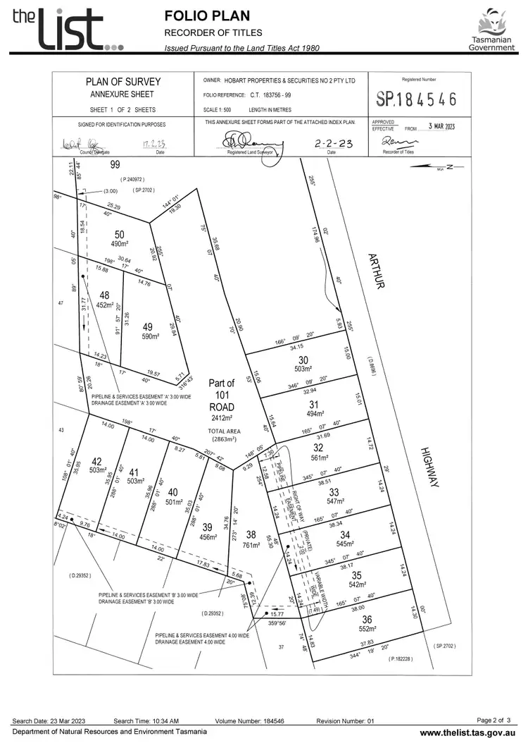 Third view of Homely land listing, Lot 49 Federation Drive, Sorell TAS 7172