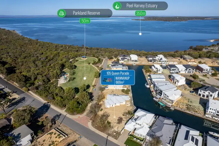 Main view of Homely land listing, 105 Queen Parade, Wannanup WA 6210