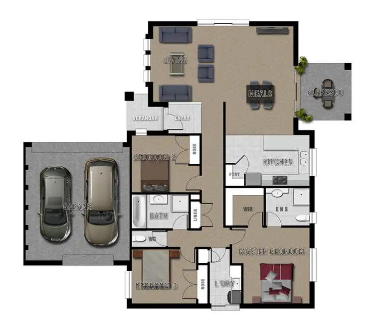 Third view of Homely house listing, 3/222 Forest Street, Wendouree VIC 3355