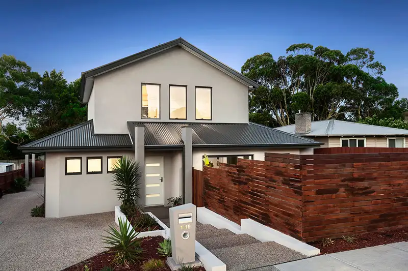 Main view of Homely townhouse listing, 1/19 Frome Avenue, Frankston VIC 3199