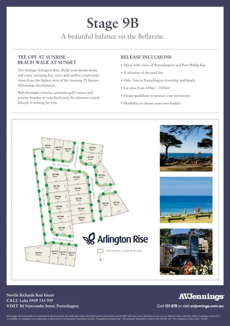 Third view of Homely land listing, Lot 917 The Panorama, Portarlington VIC 3223