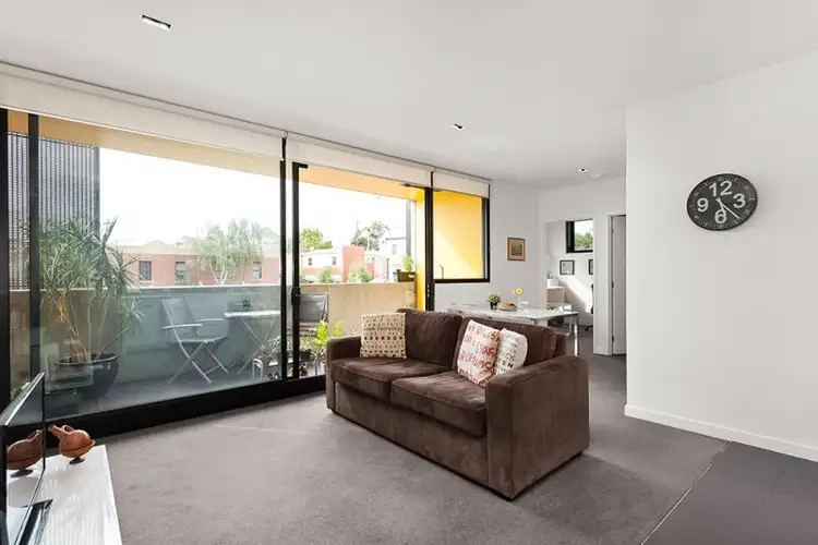 Second view of Homely apartment listing, 102/107 Hawke Street, West Melbourne VIC 3003