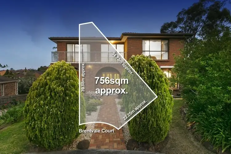 Second view of Homely house listing, 8 Brentvale Court, Doncaster VIC 3108