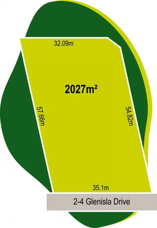 Second view of Homely land listing, 2 - 4 Glenisla Drive, Mount Martha VIC 3934