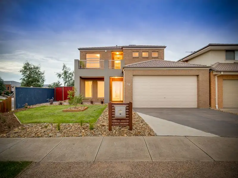 Main view of Homely house listing, 40 Misty Meadows Grove, Truganina VIC 3029