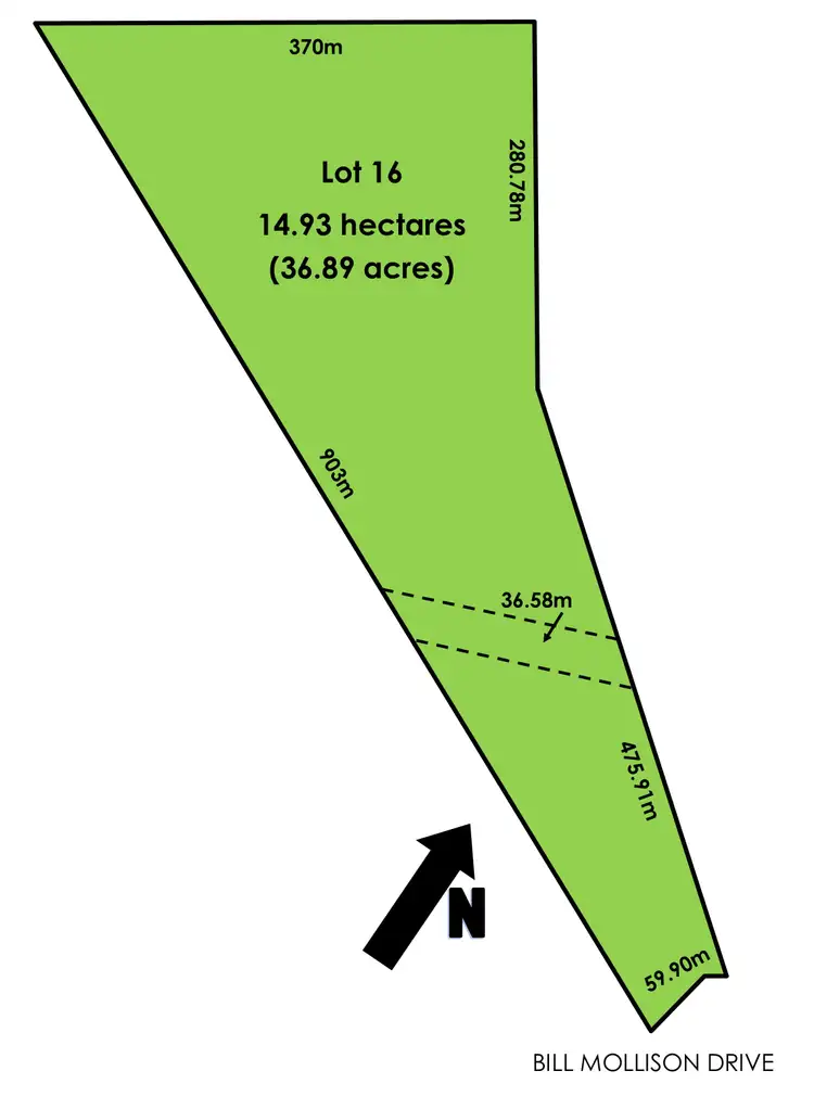 Second view of Homely land listing, LOT 16, 105 Bill Mollison Drive, Axedale VIC 3551