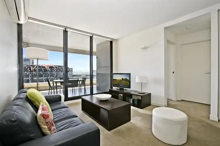Main view of Homely apartment listing, 1510/200 Spencer Street, Melbourne VIC 3000