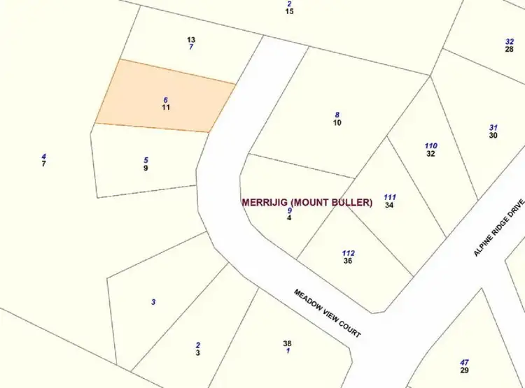 Fifth view of Homely land listing, LOT 6 Meadowview Court, Merrijig VIC 3723