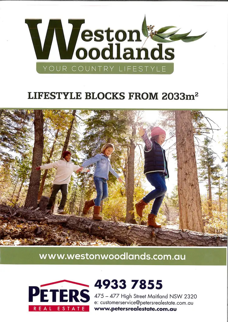 WESTON WOODLANDS ESTATE, Weston NSW 2326