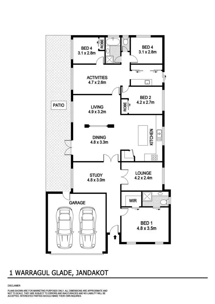 Sixth view of Homely house listing, 1 Warragul Glade, Jandakot WA 6164