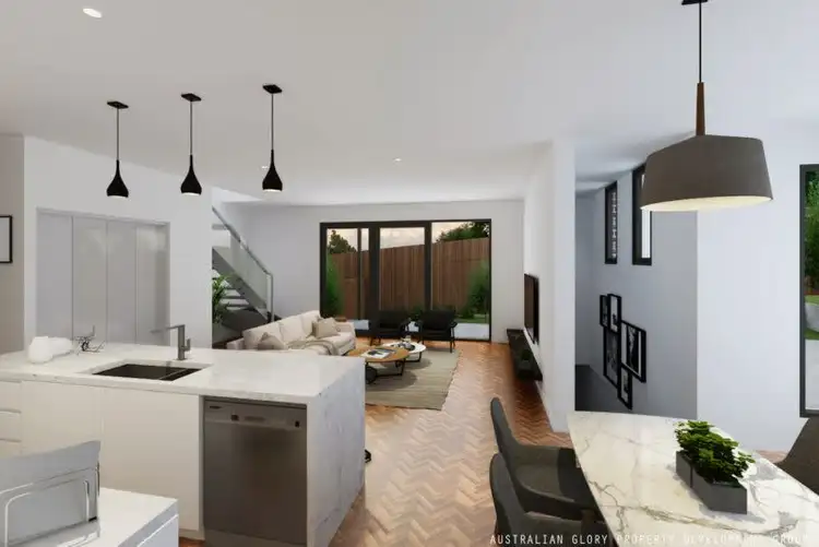 Third view of Homely townhouse listing, 1 & 5/5 Saxon Street, Doncaster VIC 3108