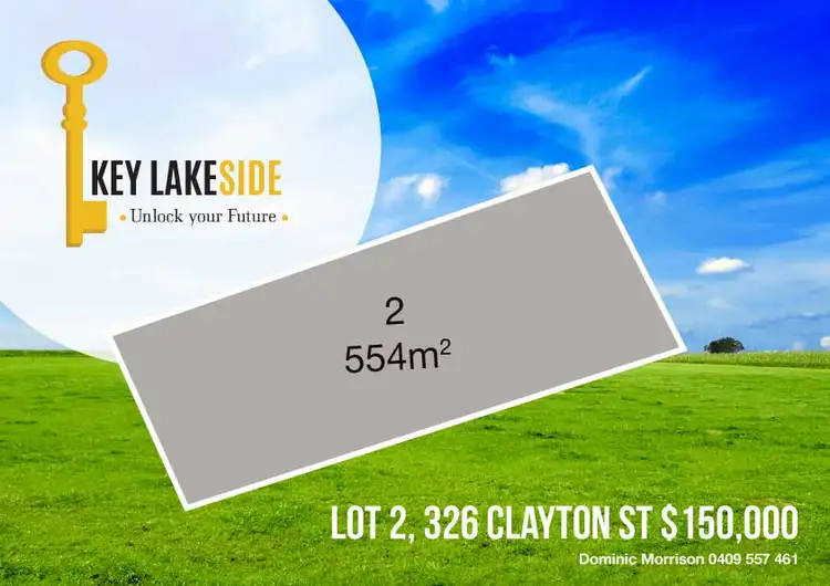 Main view of Homely land listing, LOT 2, 326 Clayton Street, Canadian VIC 3350