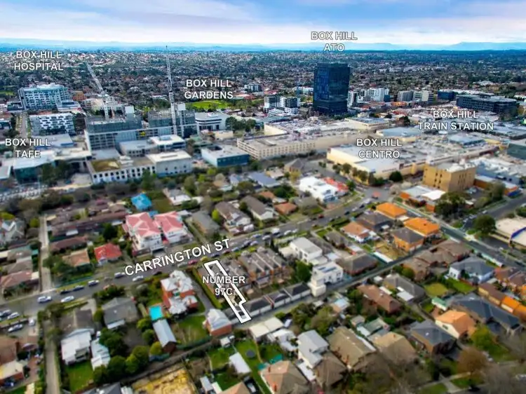 Second view of Homely townhouse listing, 97C Carrington Road, Box Hill VIC 3128