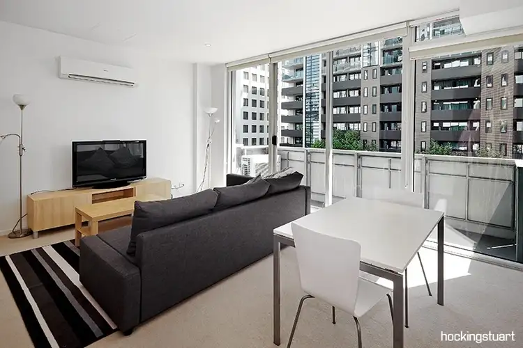 Second view of Homely apartment listing, 404/25 Wills Street, Melbourne VIC 3000