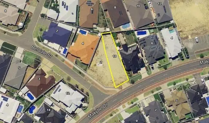 Main view of Homely land listing, 10 Makybe Drive, Baldivis WA 6171