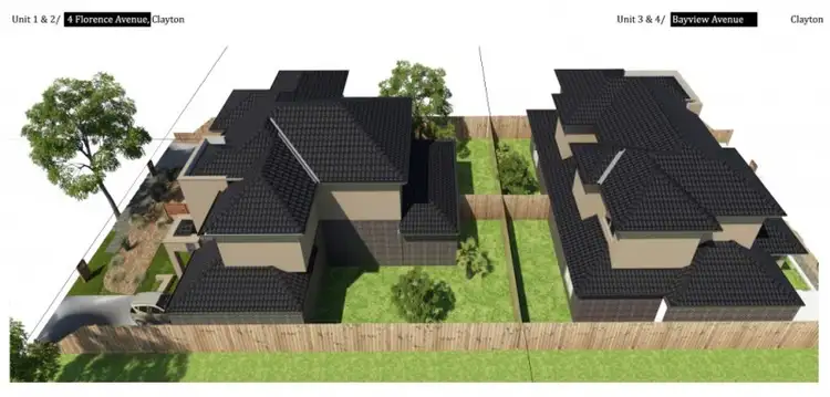 Third view of Homely house listing, 1-2 4 Florence Avenue, Clayton VIC 3168