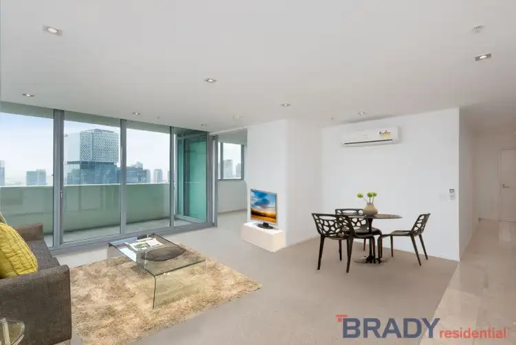 Second view of Homely apartment listing, 2707/8 Downie Street, Melbourne VIC 3000