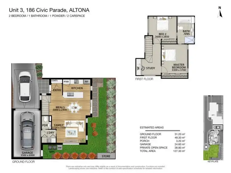 Third view of Homely townhouse listing, 3/186 Civic Parade, Altona VIC 3018