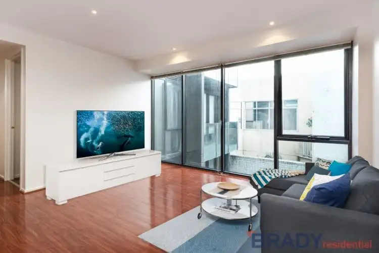 Second view of Homely apartment listing, 602/28 Wills Street, Melbourne VIC 3000
