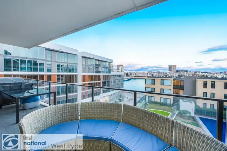 Third view of Homely apartment listing, 506/12 Half Street (Access from Verona Drive), Wentworth Point NSW 2127