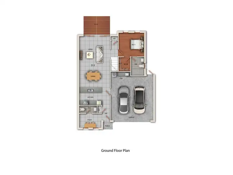 Third view of Homely townhouse listing, 3, LOT 3, 21 Cusack Street, Wangaratta VIC 3677