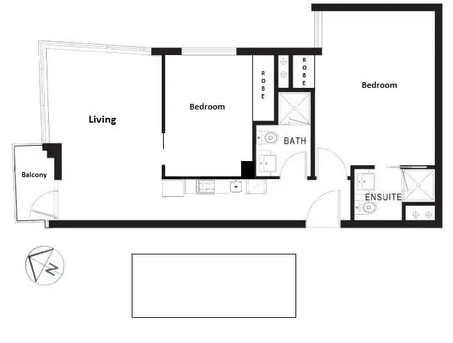 Third view of Homely apartment listing, 2406/8 Exploration Lane, Melbourne VIC 3000