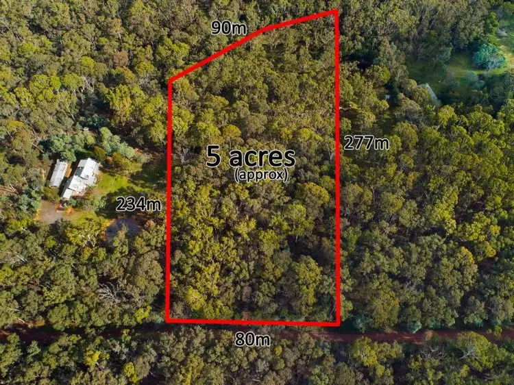 Third view of Homely land listing, 130 Whitegum Drive, Wheatsheaf VIC 3461
