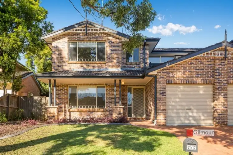 Main view of Homely semi-detached listing, 2/2 Pykett Place, Dural NSW 2158