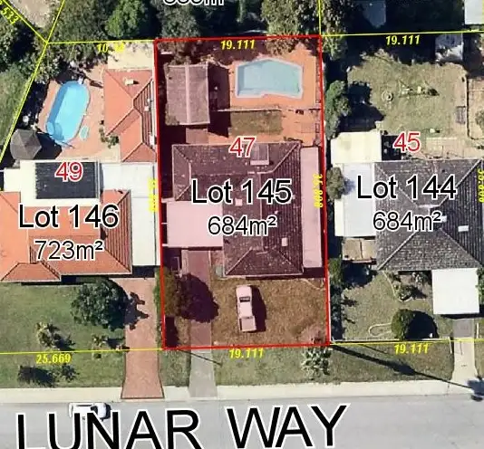 Second view of Homely house listing, 47 Lunar Way, Beckenham WA 6107