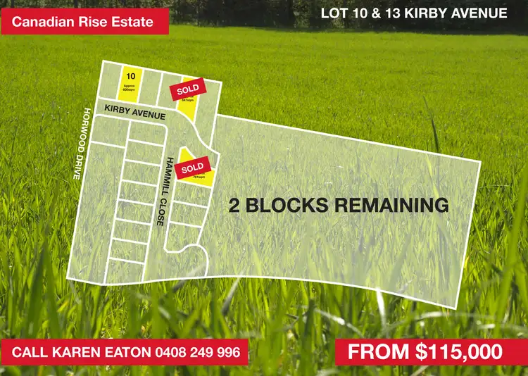 LOT 10,13 & 26 Kirby Ave, Canadian VIC 3350