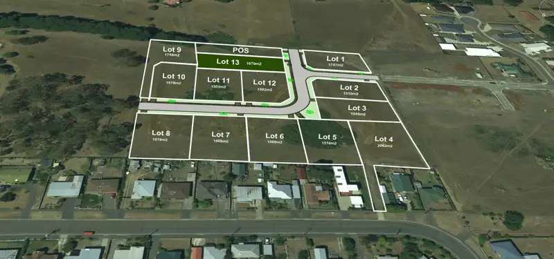 Main view of Homely land listing, LOT 13 Hillary Heights Estate, St Leonards TAS 7250