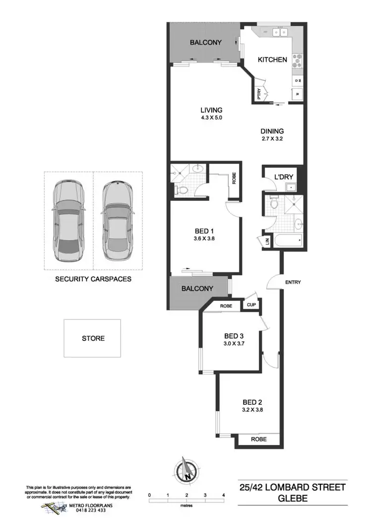 Sixth view of Homely apartment listing, 25/42 Lombard Street, Glebe NSW 2037
