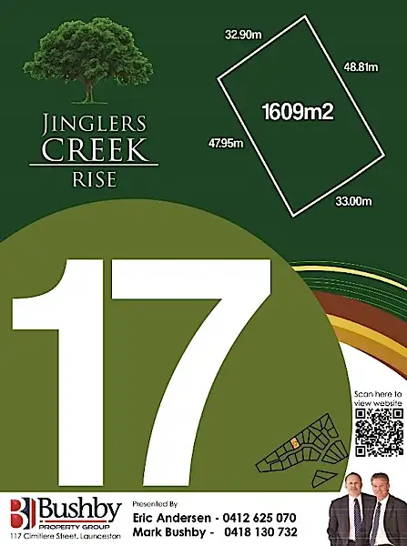 Third view of Homely land listing, LOT 17 Jinglers Creek Rise, Youngtown TAS 7249