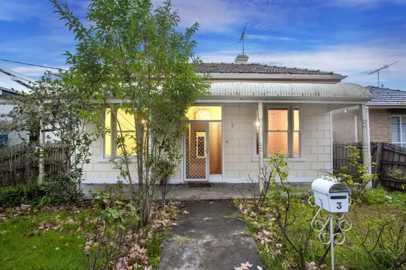 Main view of Homely house listing, 3 Lee Street, Flemington VIC 3031