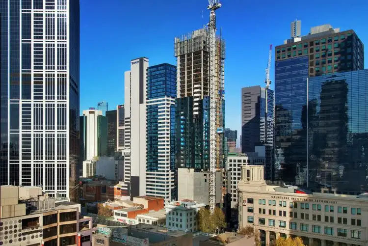 Second view of Homely apartment listing, 1607/31 Abeckett Street, Melbourne VIC 3000