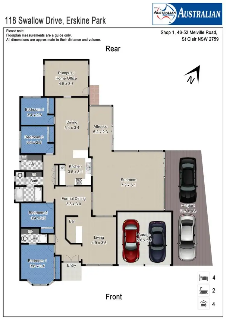 Fourth view of Homely house listing, 118 Swallow Drive, Erskine Park NSW 2759