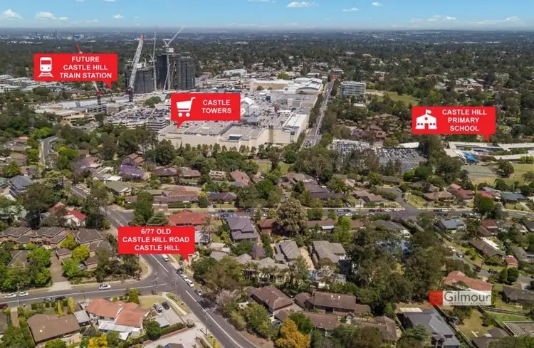 Second view of Homely townhouse listing, 6/77 Old Castle Hill Road, Castle Hill NSW 2154