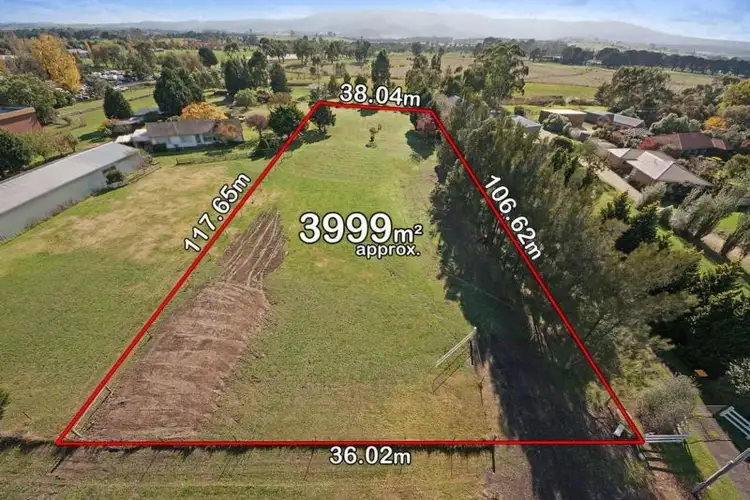 Main view of Homely land listing, 38 Yea Road, Whittlesea VIC 3757
