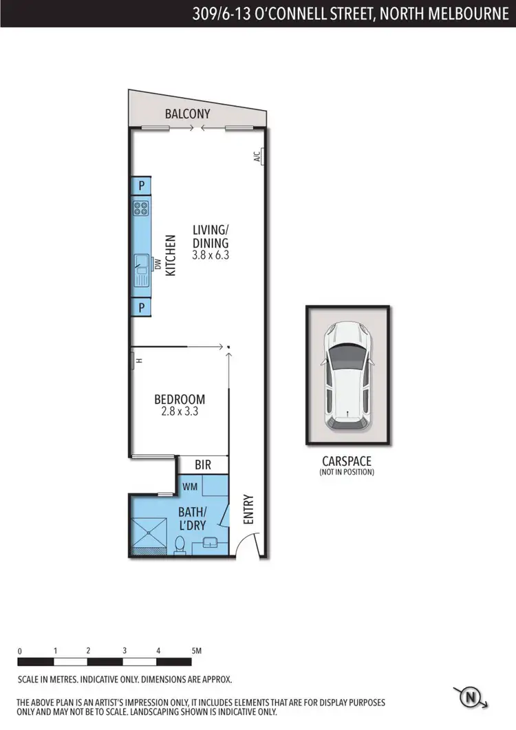 Seventh view of Homely apartment listing, 309/9-13 Oconnell Street, North Melbourne VIC 3051