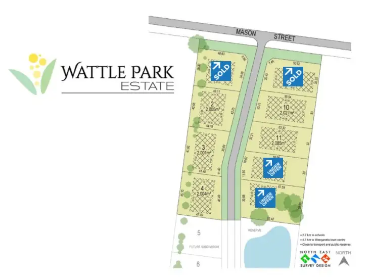 Second view of Homely land listing, LOT 12 Mason Street, Wangaratta VIC 3677