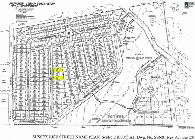 Main view of Homely land listing, LOT 318 Bexhill Avenue, Sussex Inlet NSW 2540