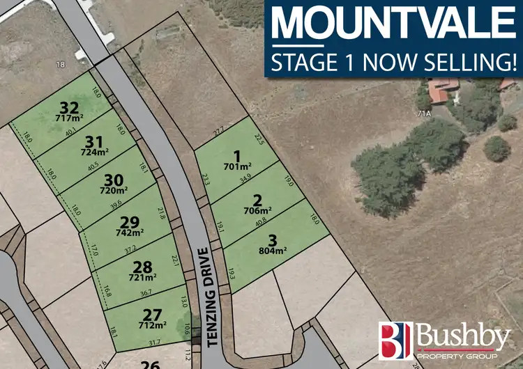 Main view of Homely land listing, Lot 28 MountVale Estate - Tenzing Drive (Stage 1), St Leonards TAS 7250
