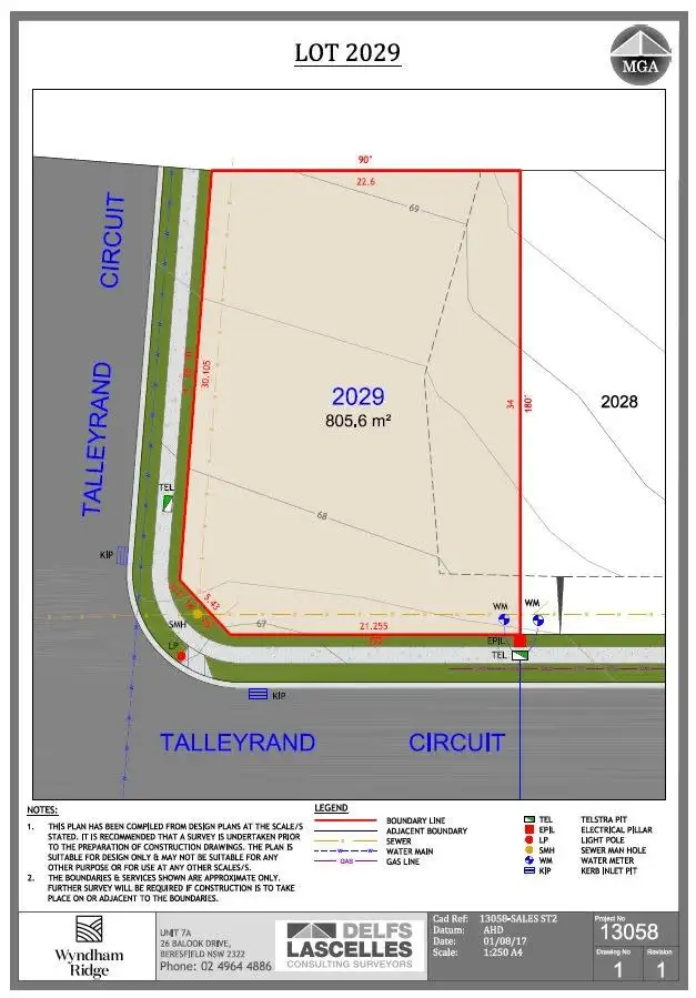 Second view of Homely land listing, Lot 2029 Talleyrand Circuit, Greta NSW 2334